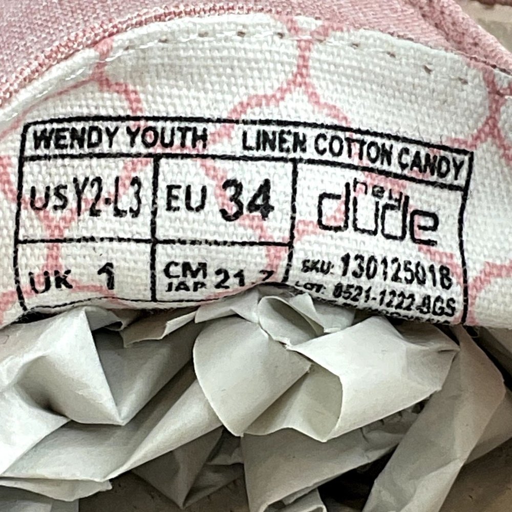 Heydude Shoes Girls Y2-L3 Pink Little-Big Kid Wendy Youth Slip on Sneaker $49 Ne - Picture 9 of 9